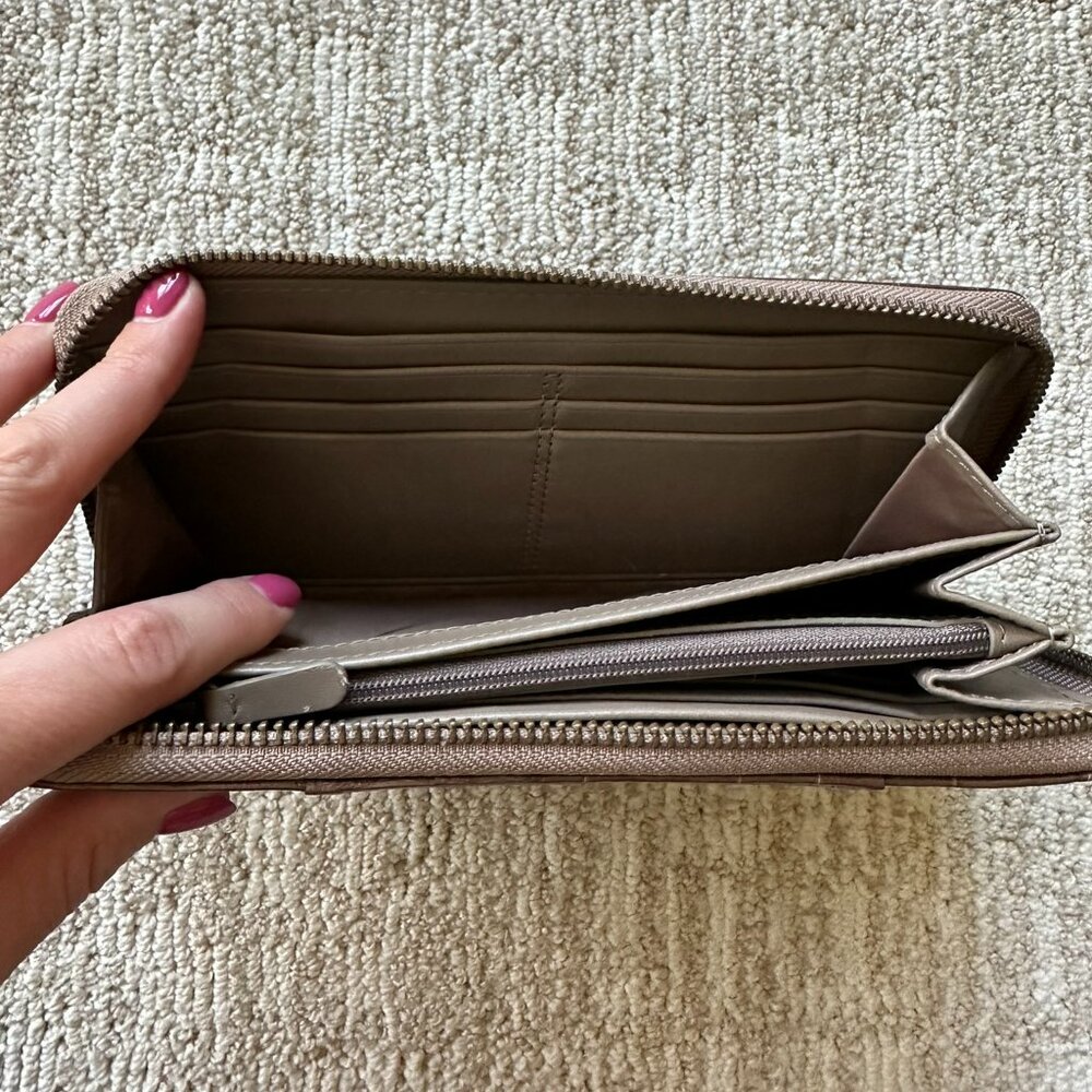 Coach Textured Leather Wallet - Picture 4 of 4